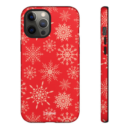 Snowflakes Dance Bright - iPhone Case