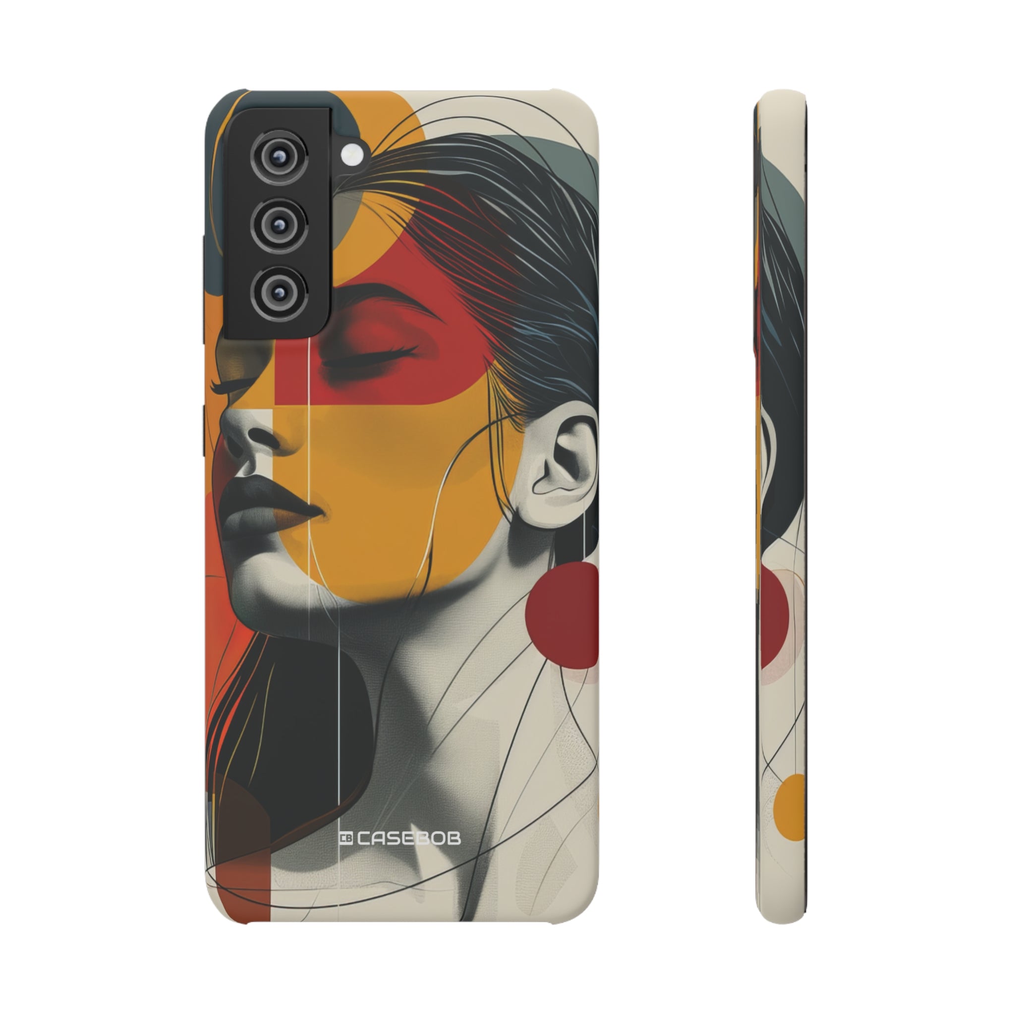 Meditative Geometry | Slim Phone Case for Samsung