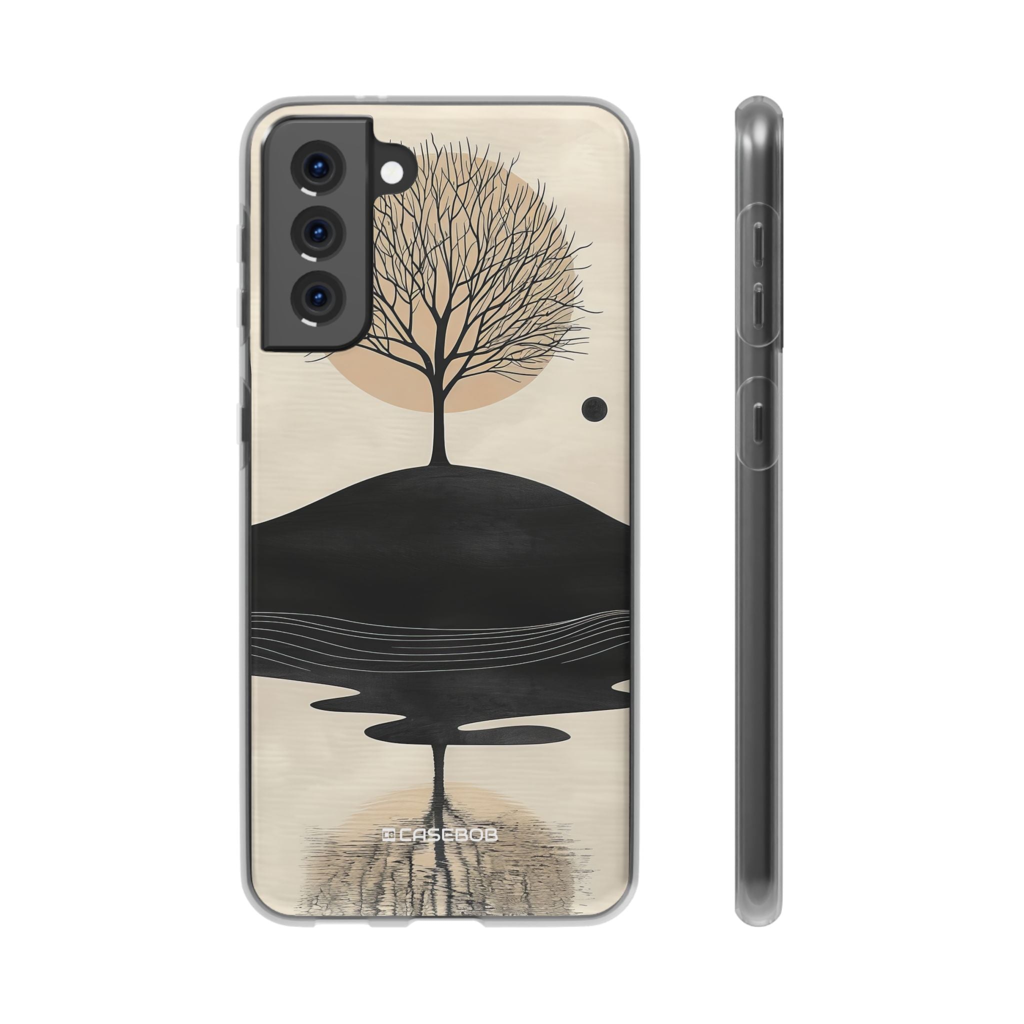 Serene Reflections | Flexible Phone Case for Samsung Galaxy