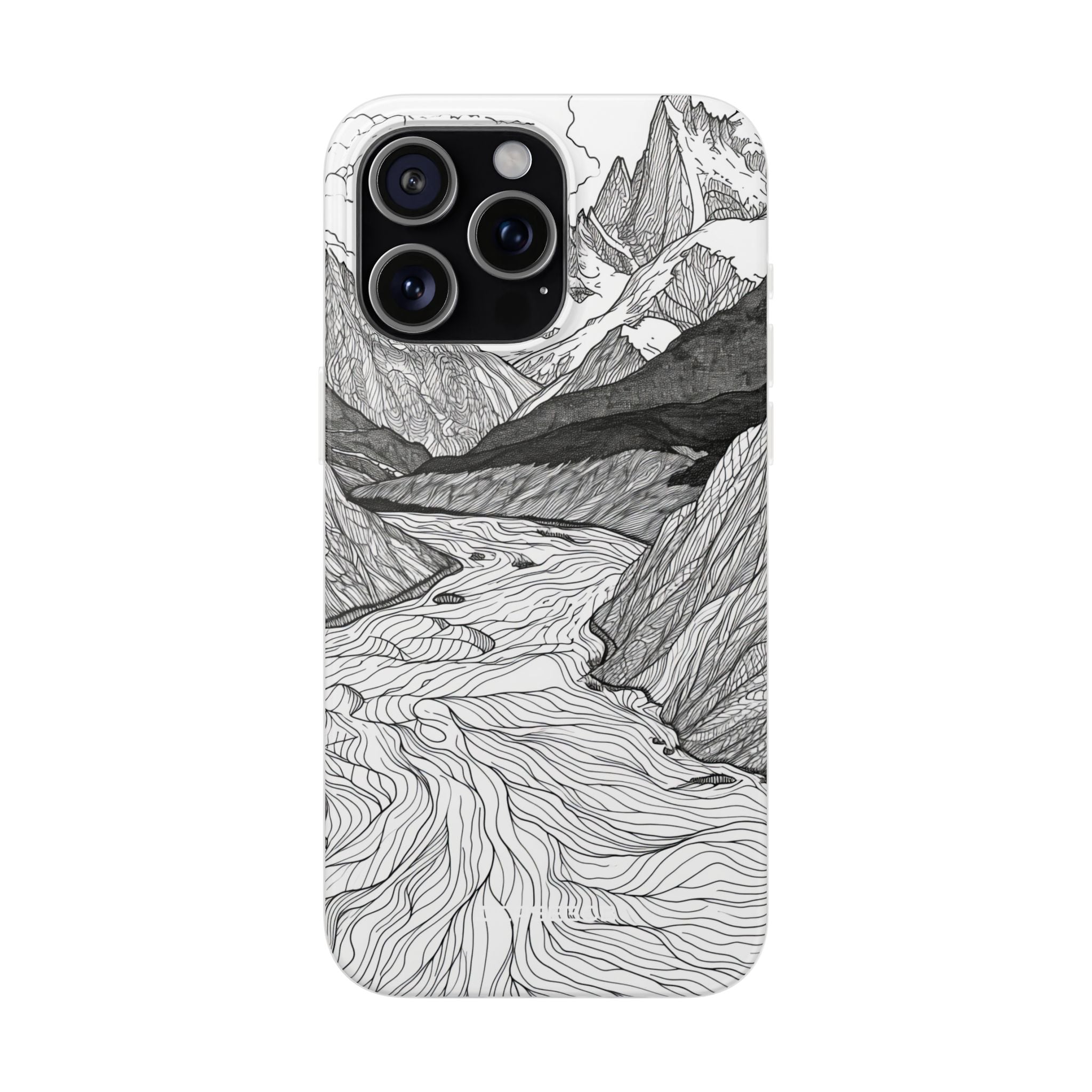 Mountain Tranquility | Flexible Phone Case for iPhone