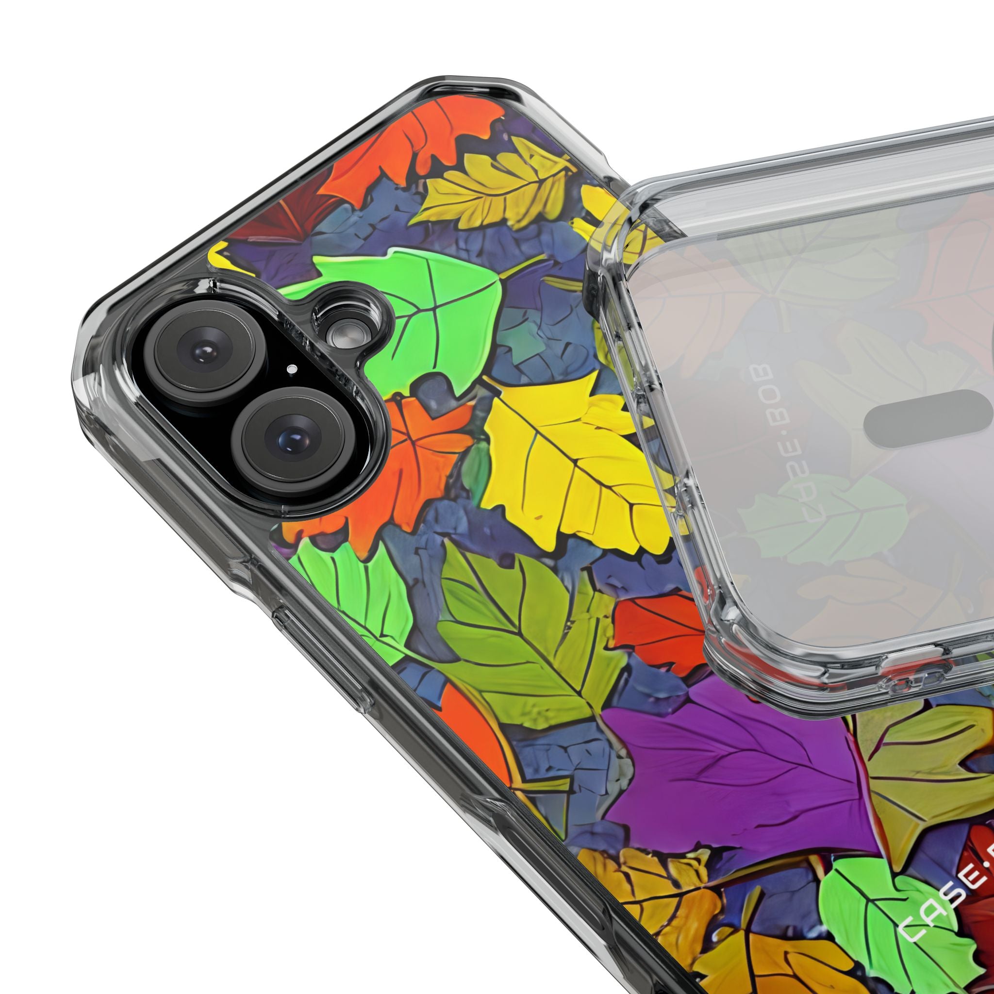 Vivid Leafburst iPhone 15 Case - Impact