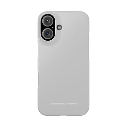 Light Gray iPhone 16 - Slim Phone Case