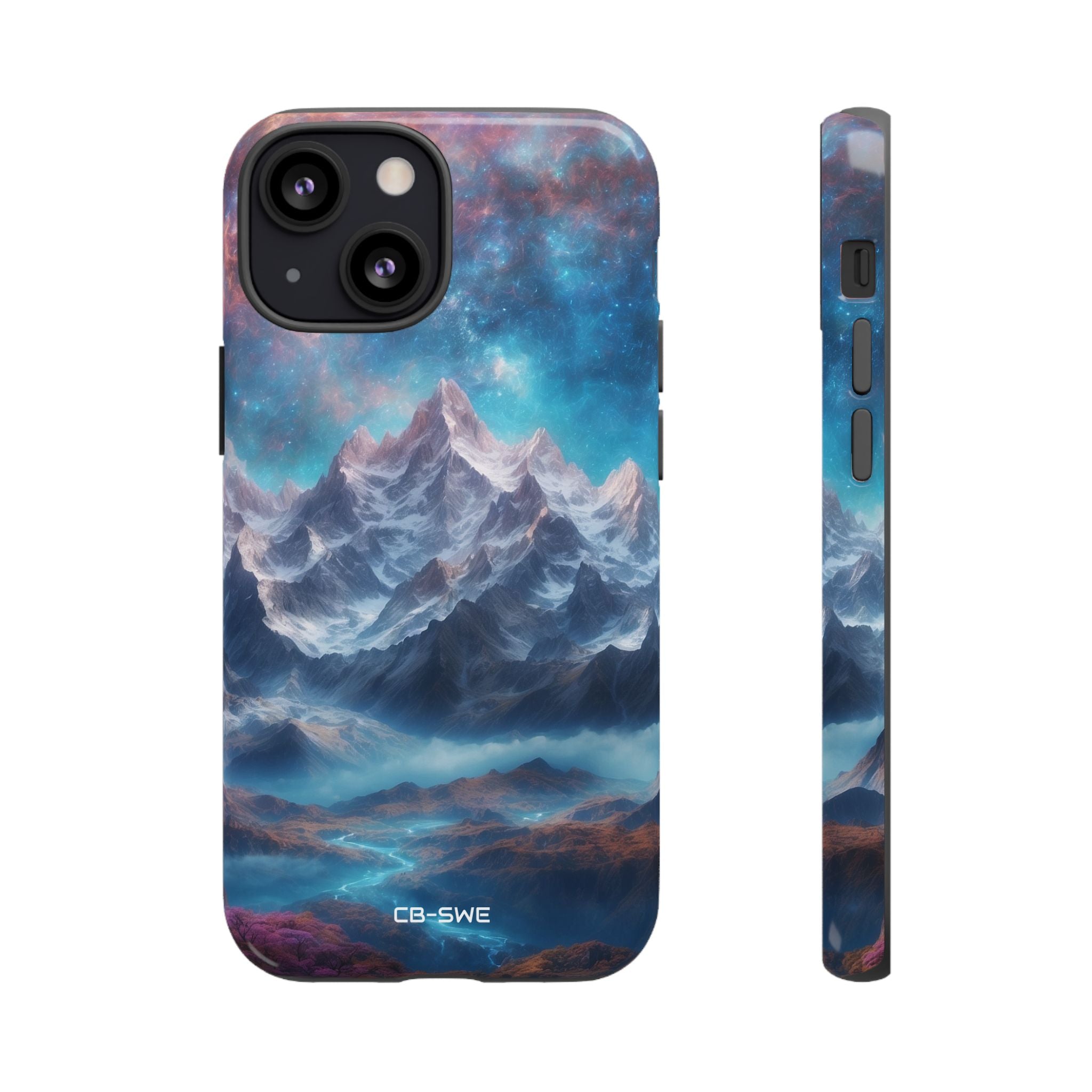 Celestial Mountains Rise - iPhone Case