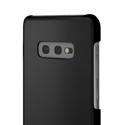 Black Samsung S10 - Slim Phone Case