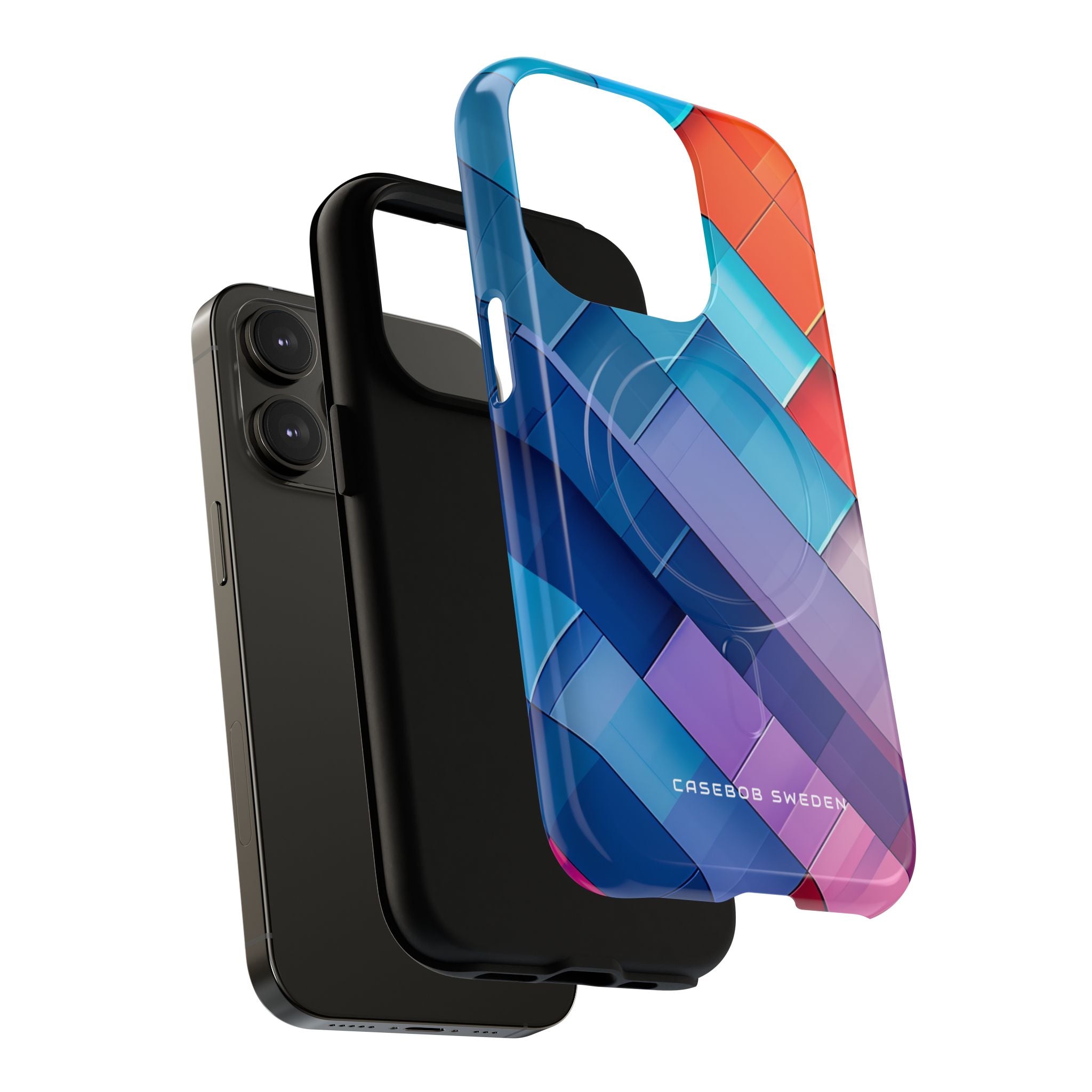 Vibrant GeoFlow iPhone 14 | Tough+ Phone Case