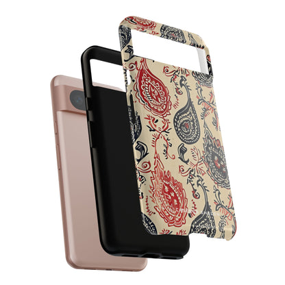 Vintage Paisley Elegance Google Pixel 8 - Tough Phone Case