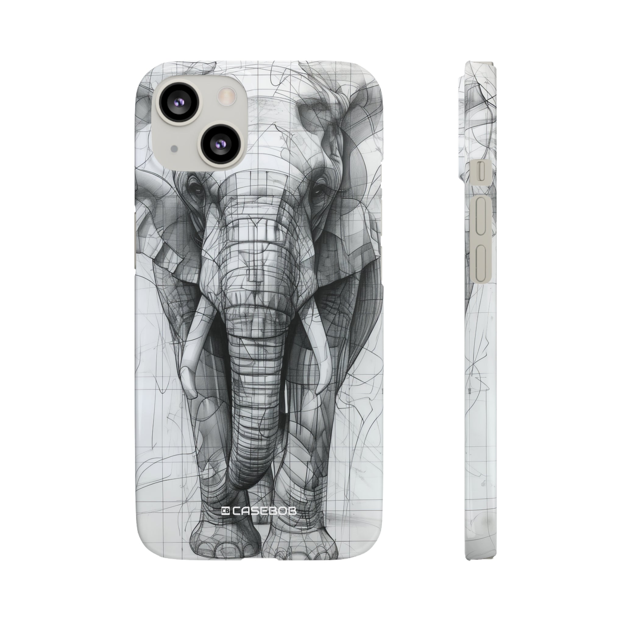 Technic Elephant | Slim Phone Case for iPhone