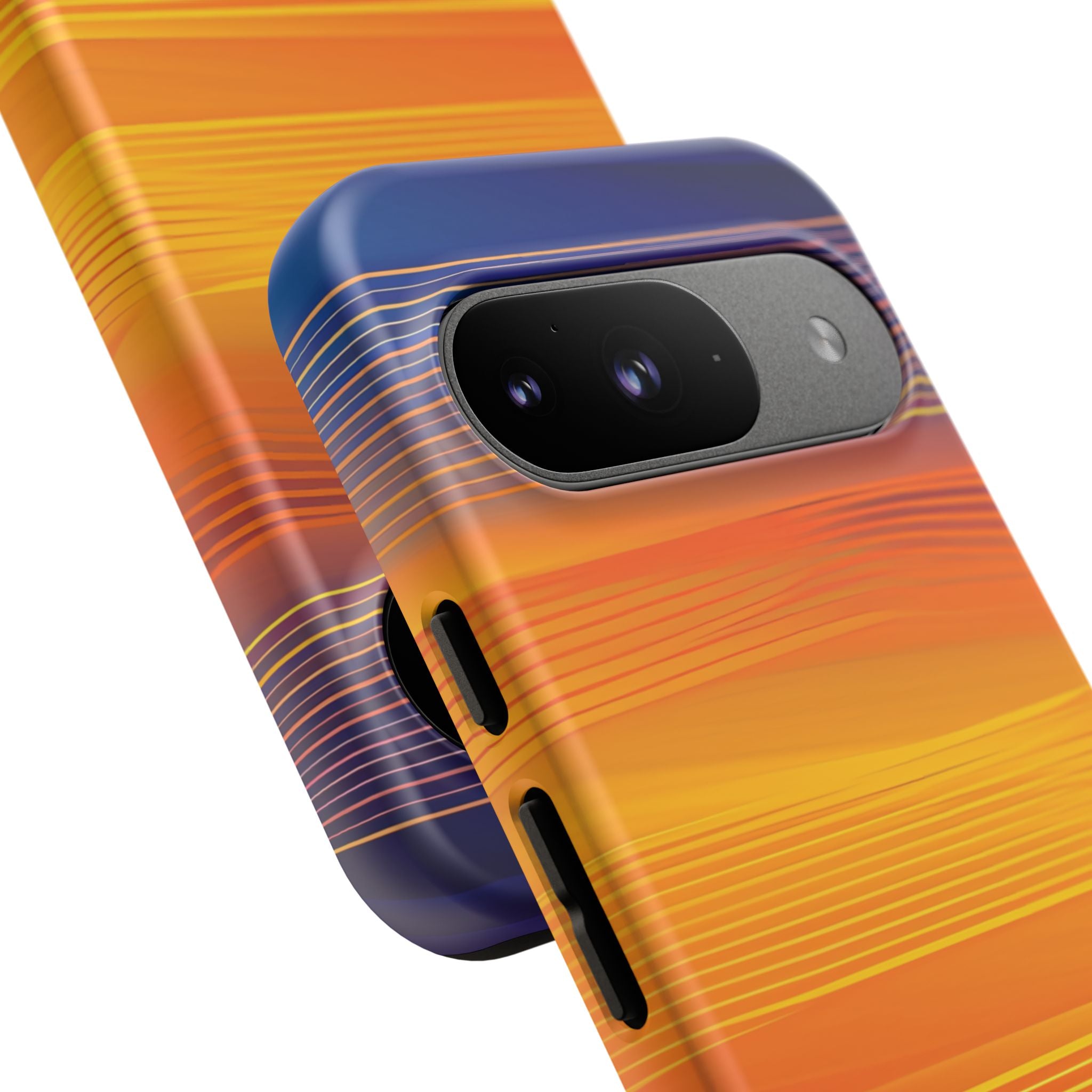 Vibrant Gradient Waves Google Pixel 9 - Tough Phone Case