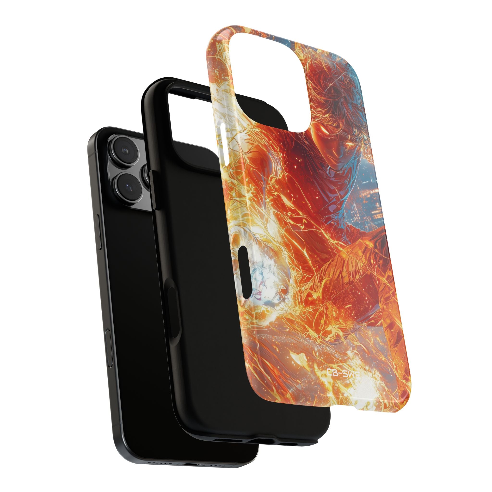 Flames Dance Wildly - iPhone Case