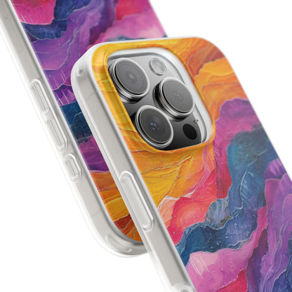 Vibrant Flow iPhone 16 Pro Case - Soft