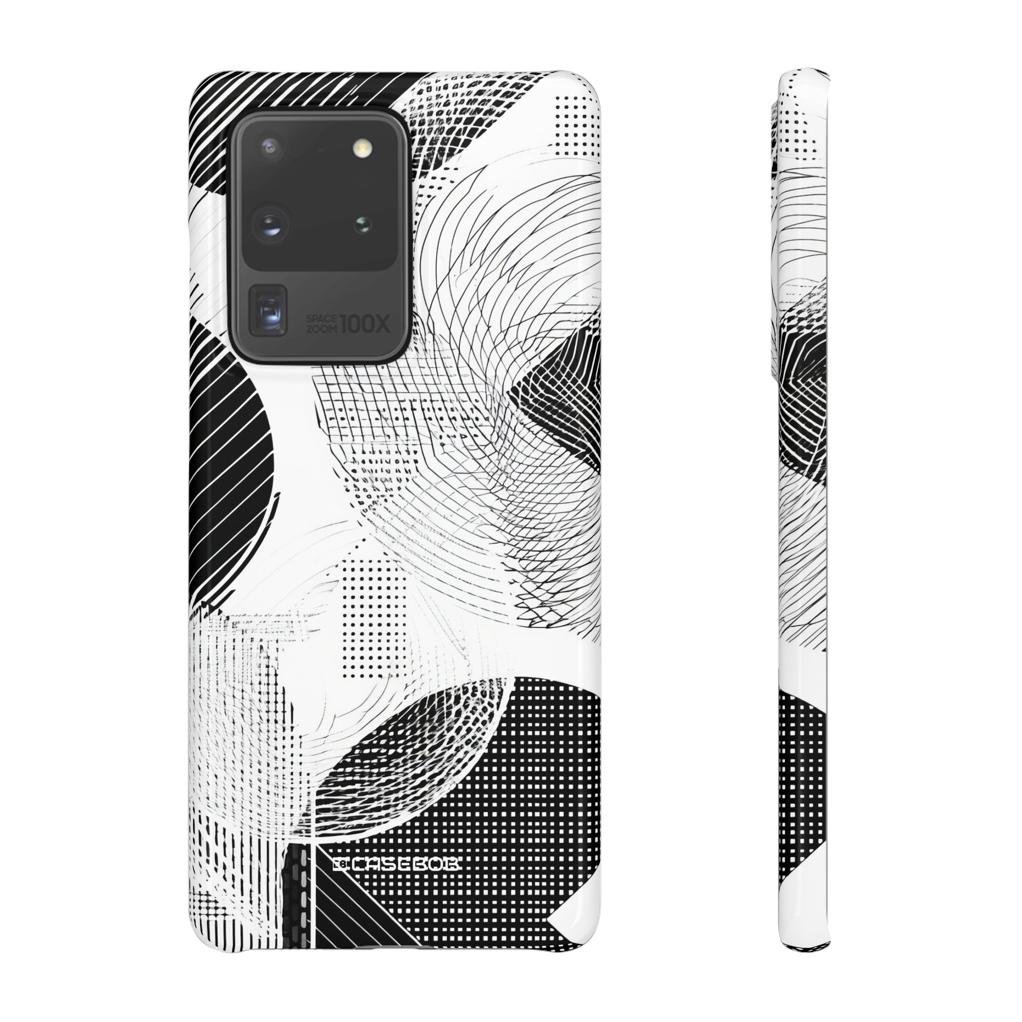 Monochrome Dynamics | Slim Phone Case for Samsung