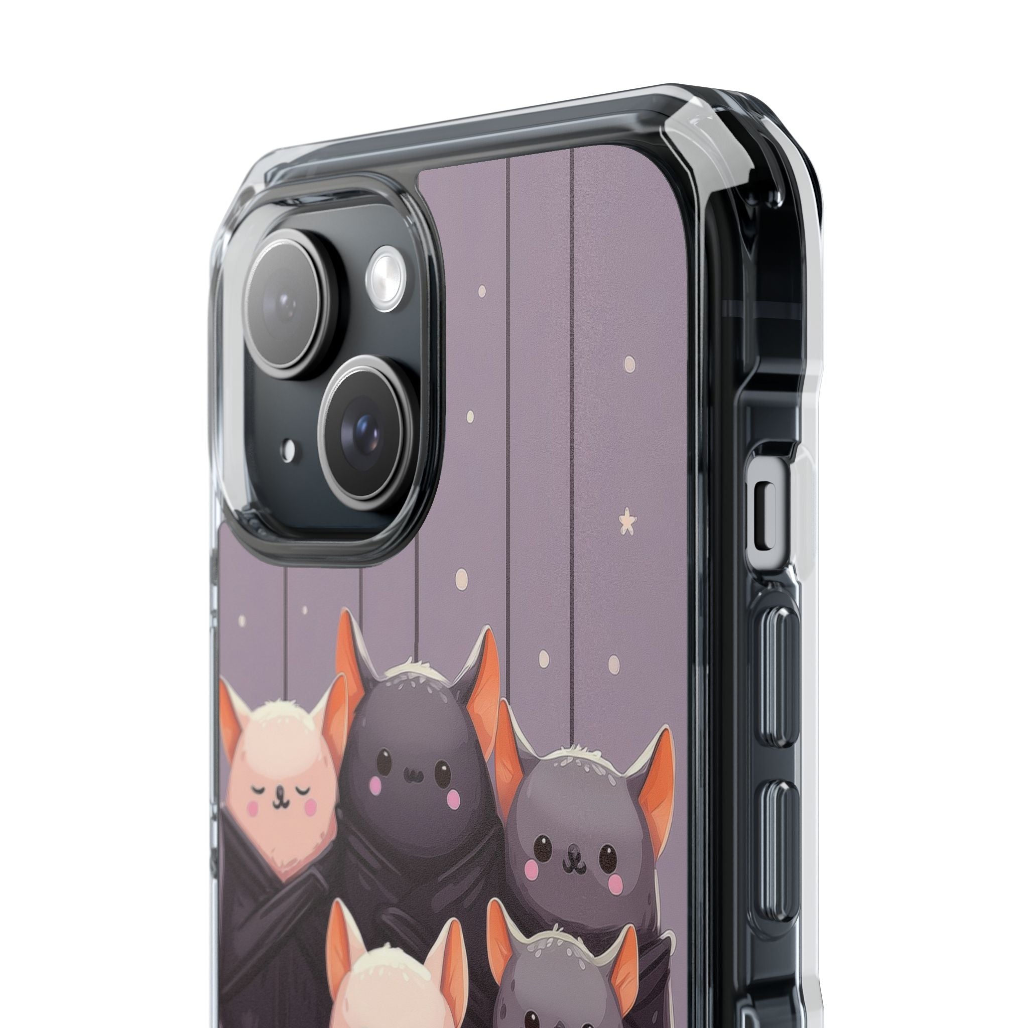 Playful Bats Hang iPhone Case - Impact
