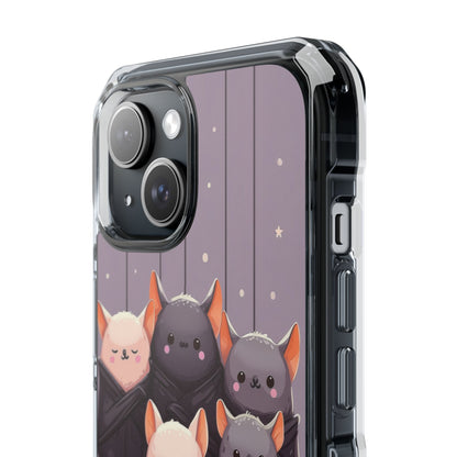 Playful Bats Hang iPhone Case - Impact