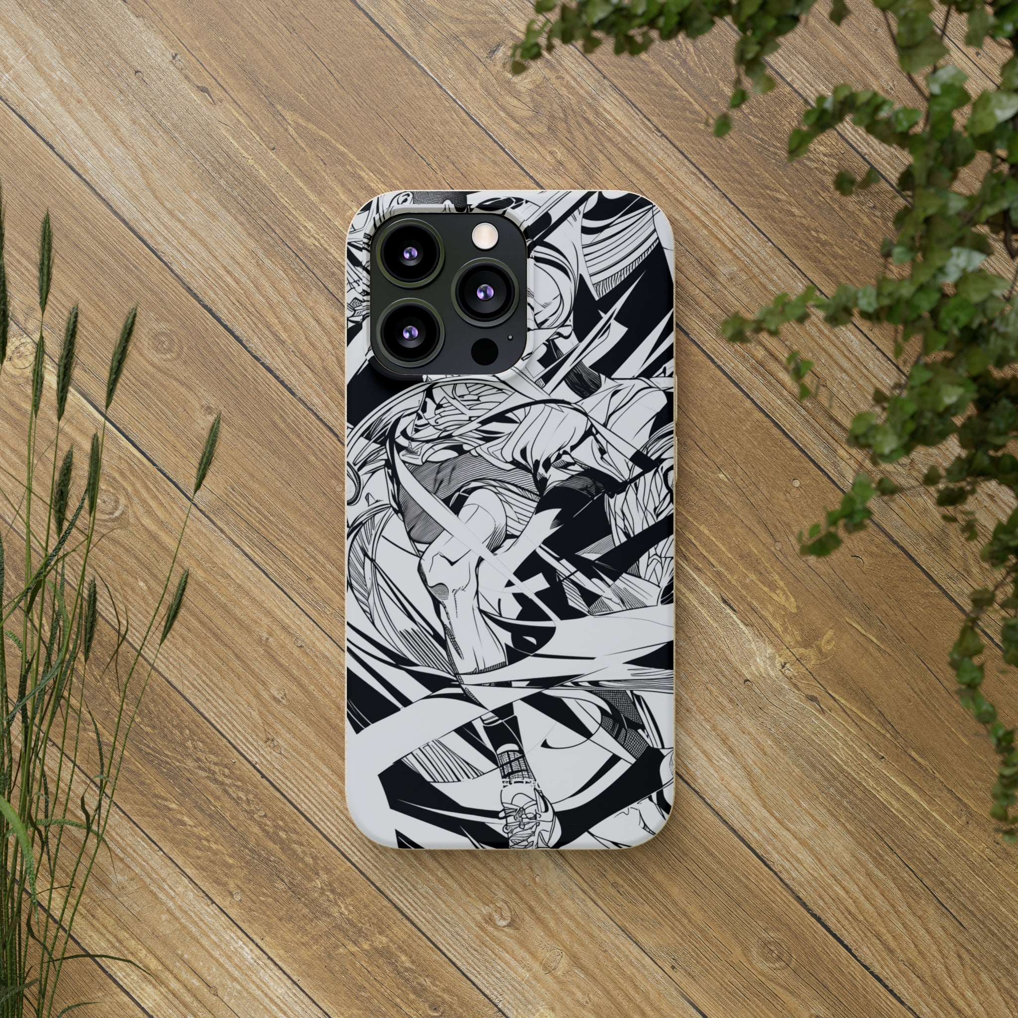 Dynamic Court Noir | Biodegradable Phone Case