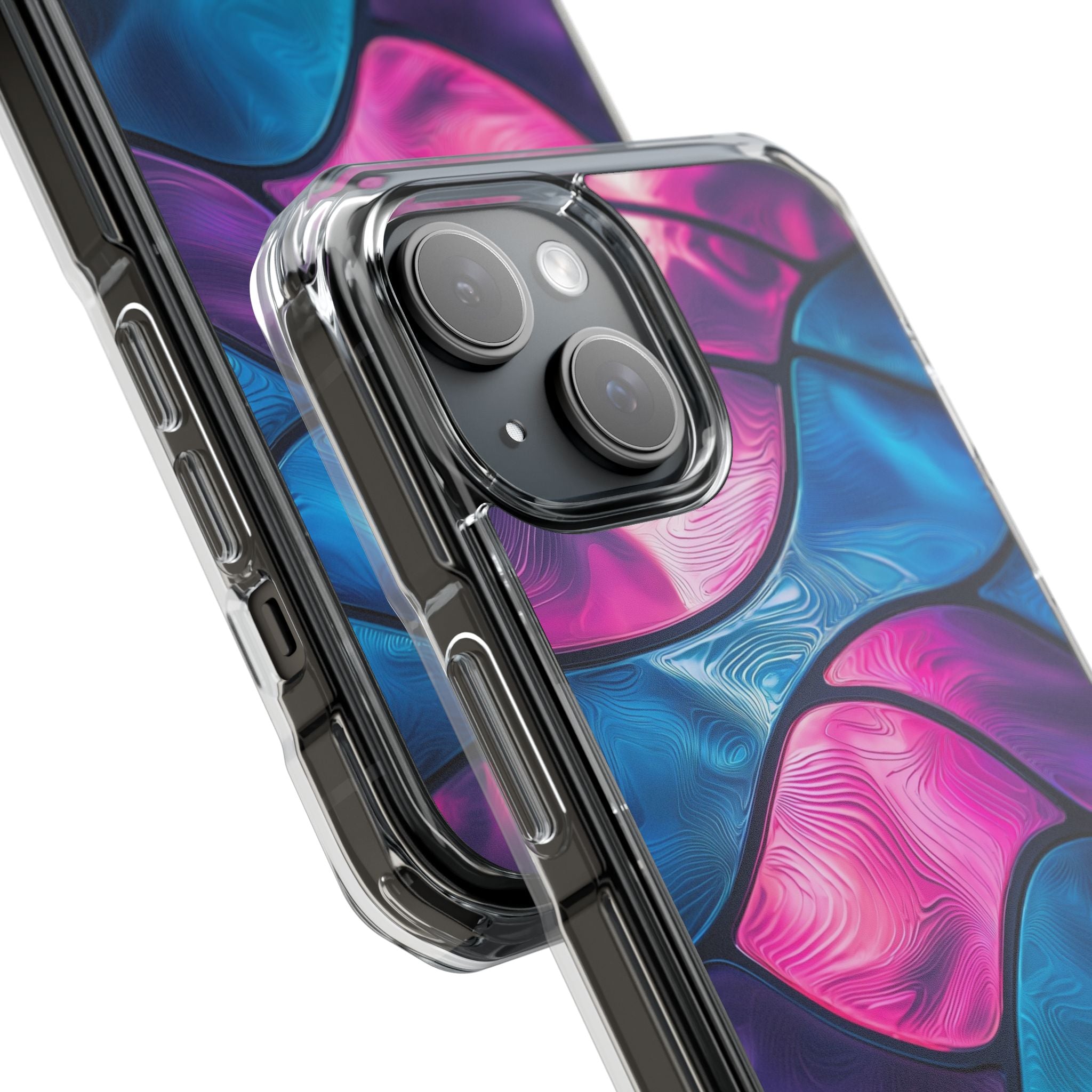 Shimmering Waves Flow iPhone Case - Impact