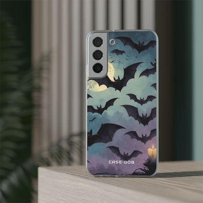 Glowing Bat Swarm Samsung S22 Plus Case - Soft