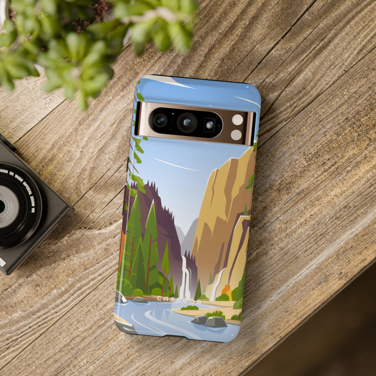 Waterfall at National Park iPhone Case (Protective)