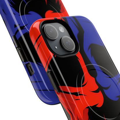 Skull Clash iPhone 15 Case - Tough+