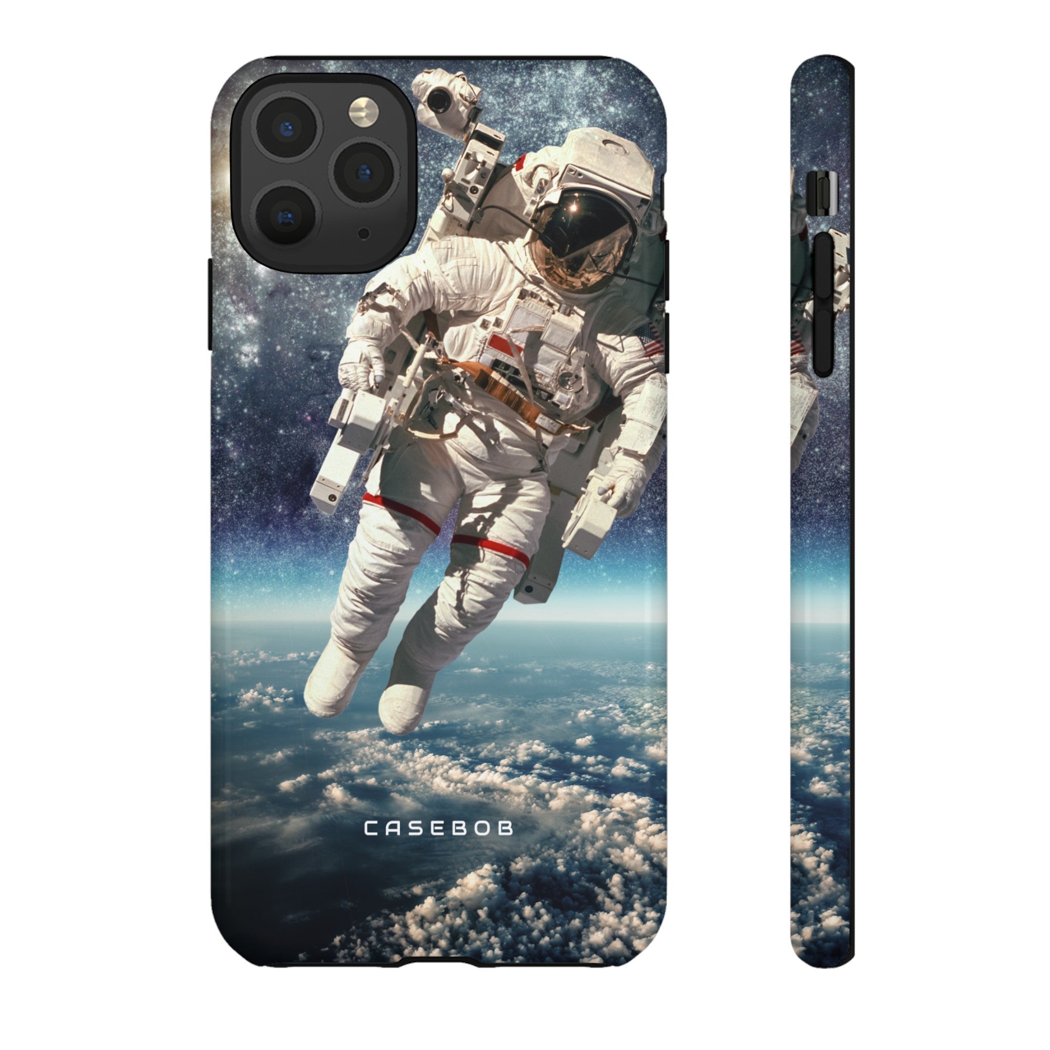 Astronaut in outer space - Protective Phone Case