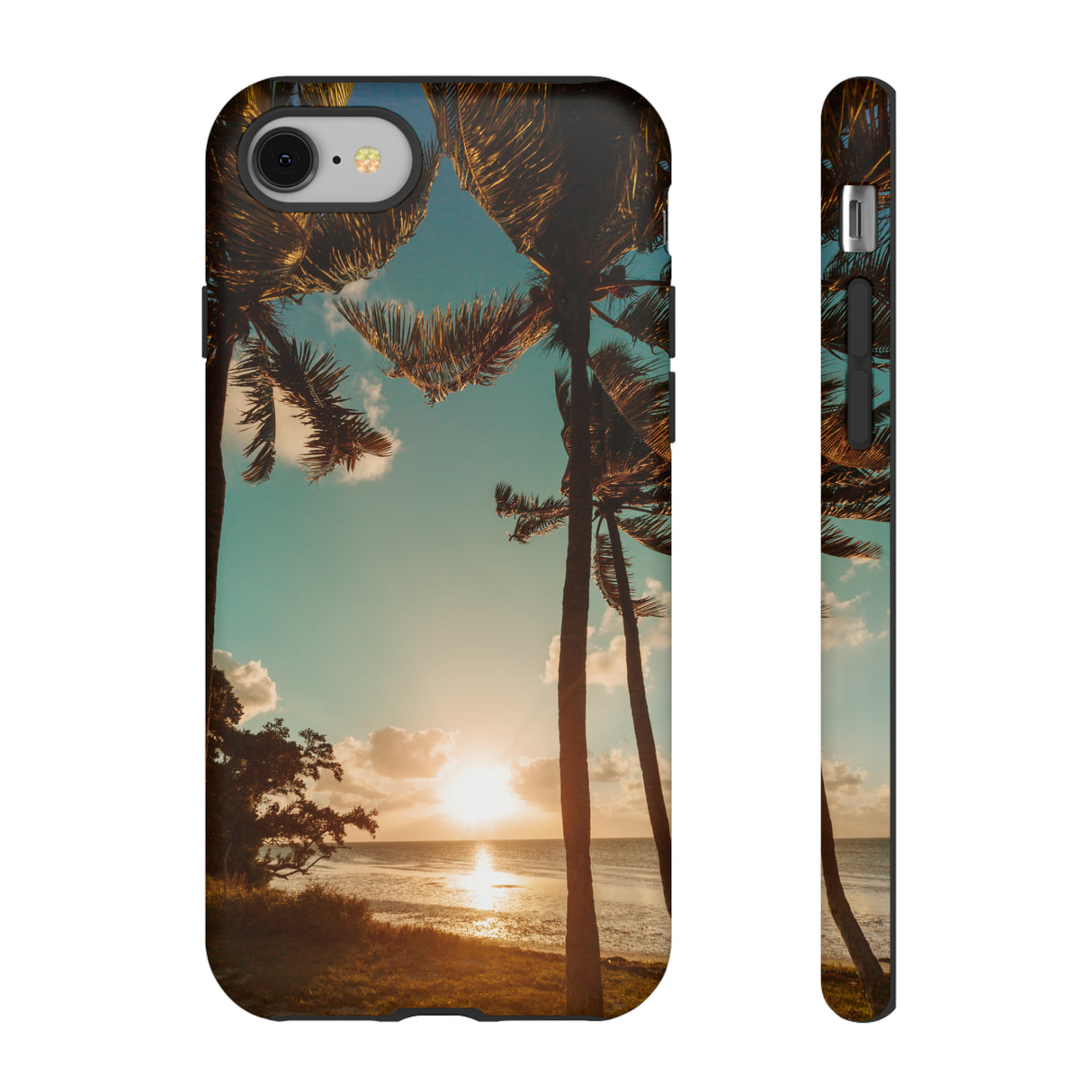 Sundown Palmtrees - Protective Phone Case