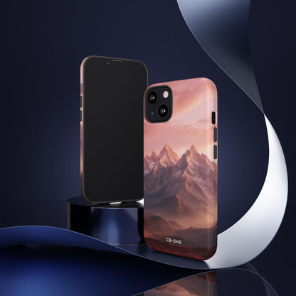 Vibrant Peaks Emerge - iPhone Case