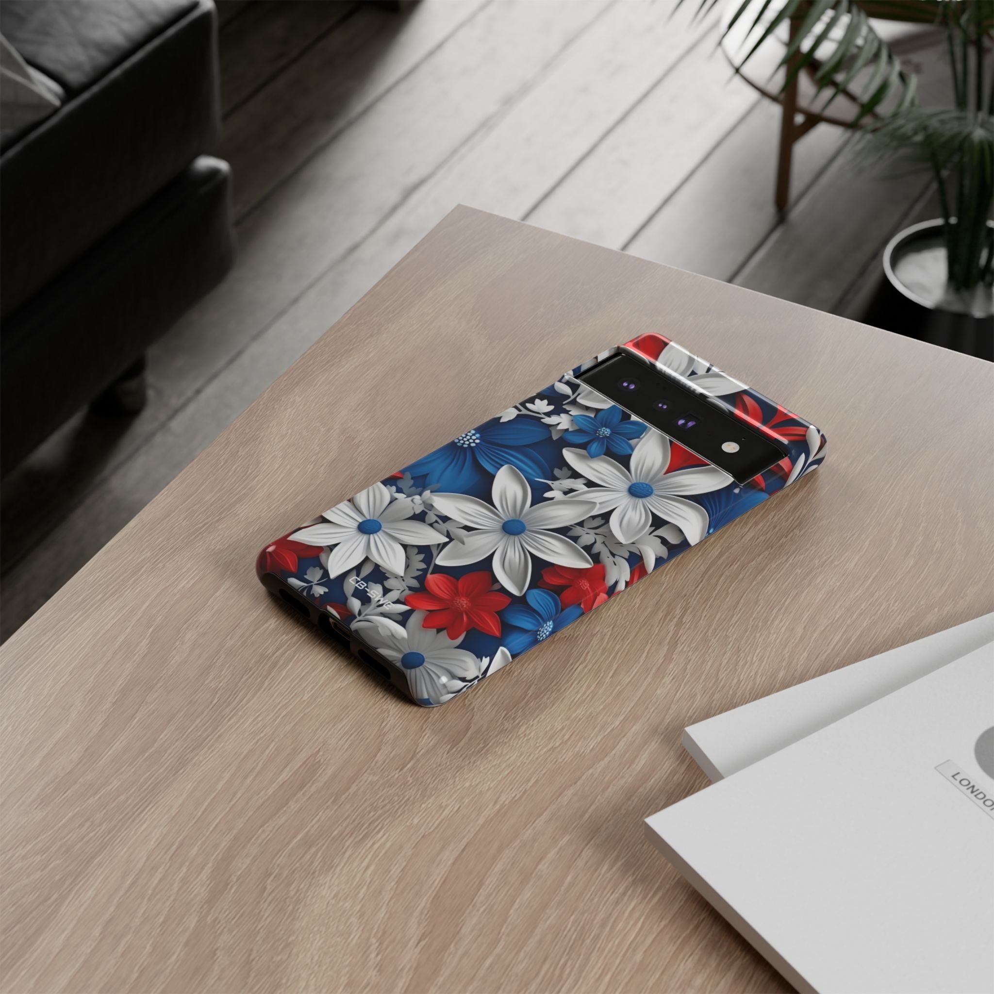 Floral Sculpture Blooms - Google Pixel Case