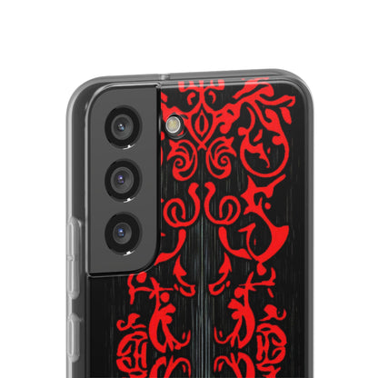 Gothic Crimson Symmetry Samsung S22 - Flexi Phone Case