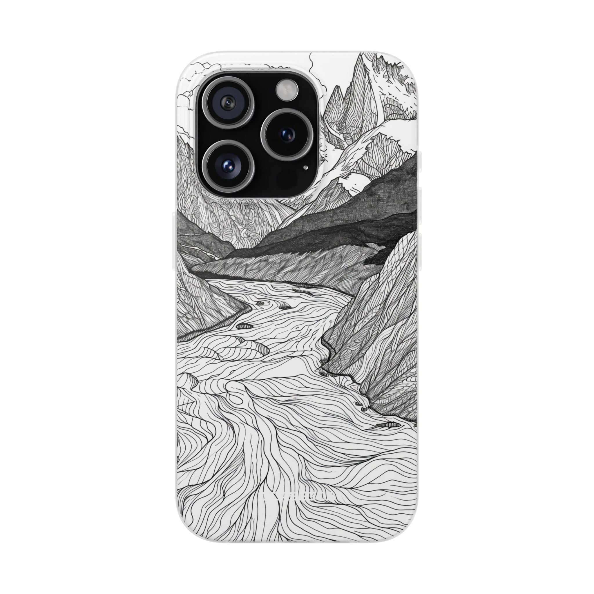 Mountain Tranquility | Flexible Phone Case for iPhone