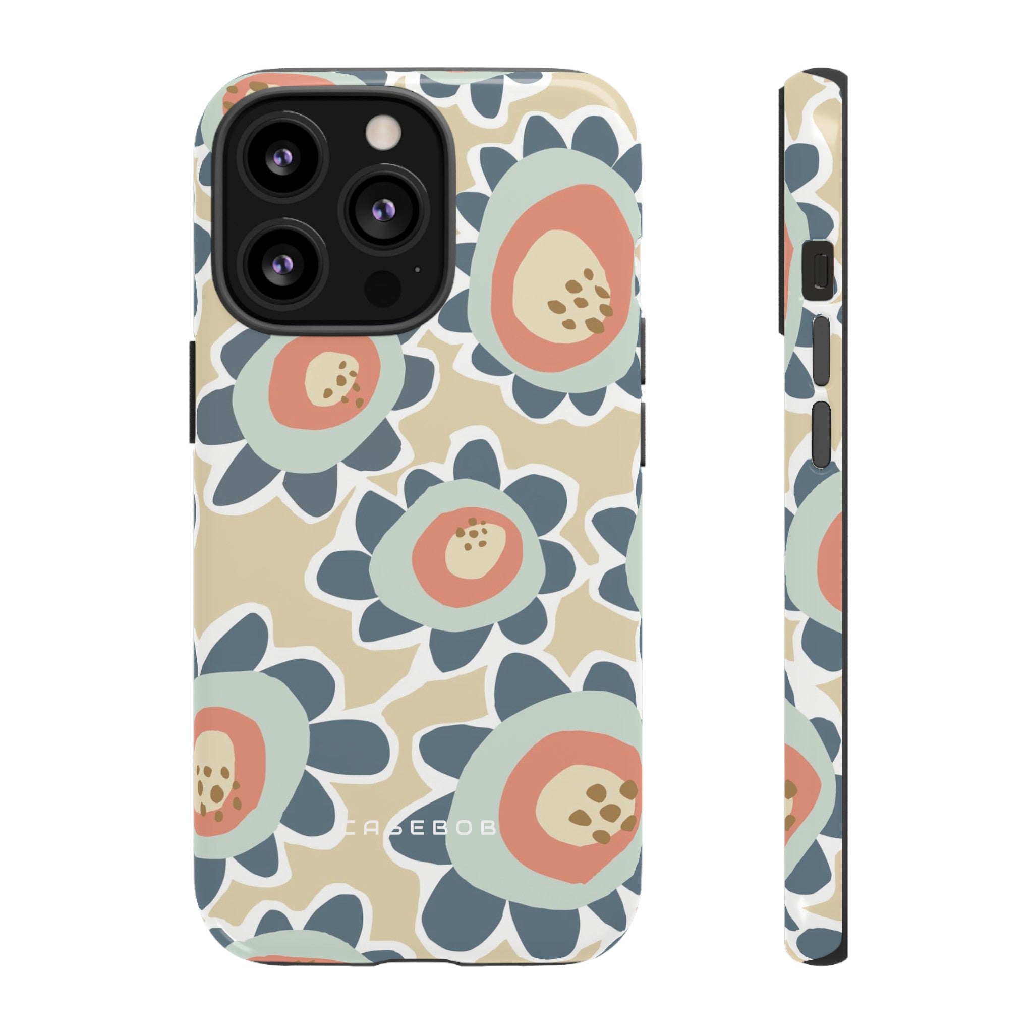 Pastel Happy Flower Phone Case - Protective Phone Case