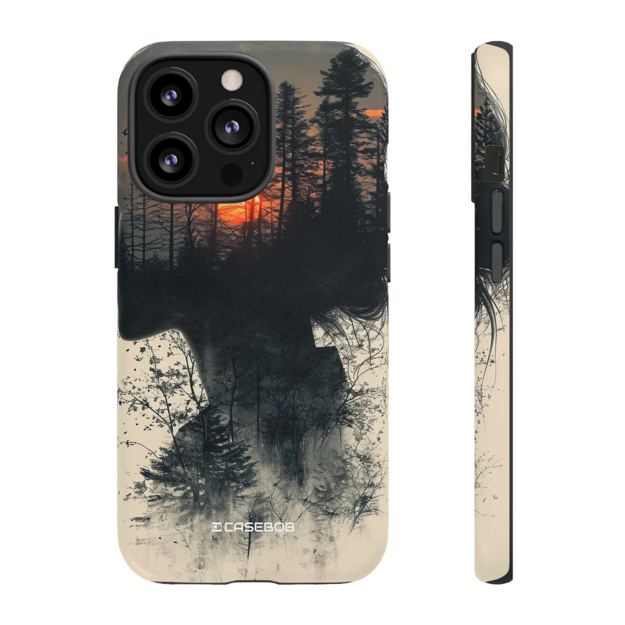 Tranquil Silhouette | Protective Phone Case for iPhone