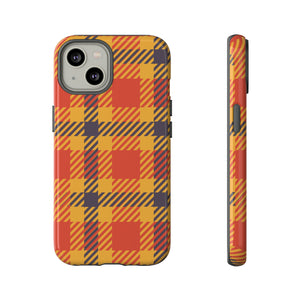 Orange Flannel - Protective Phone Case