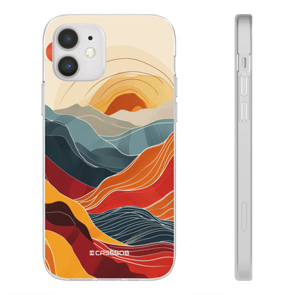 Sunset Waves | Flexible Phone Case for iPhone