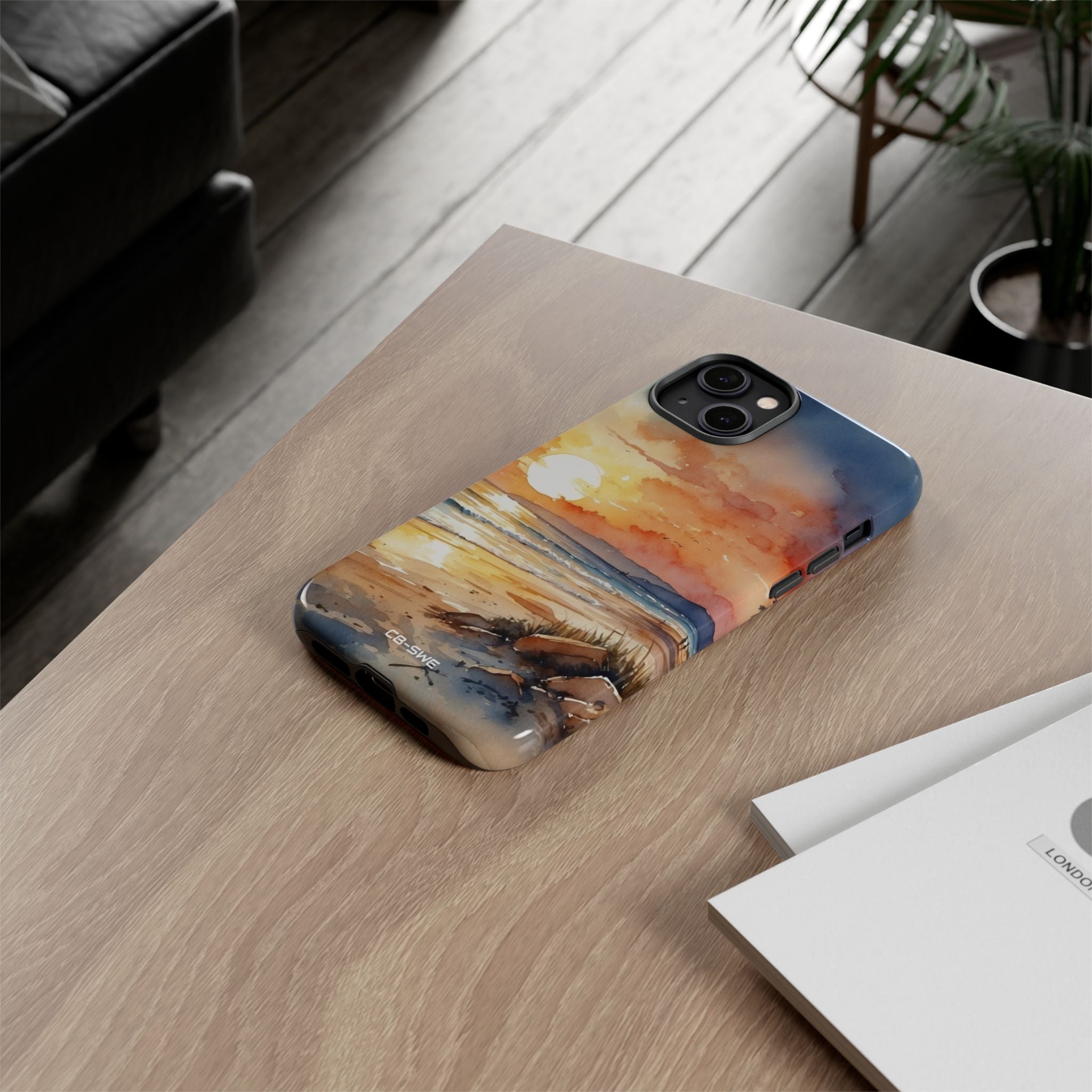 Sunset Dances Over - iPhone Case