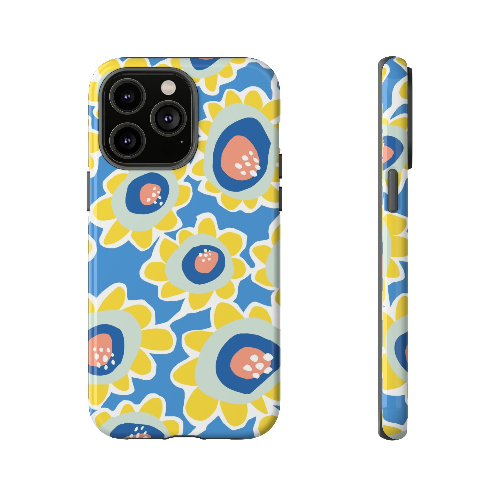 Summer Happy Flower - Protective Phone Case