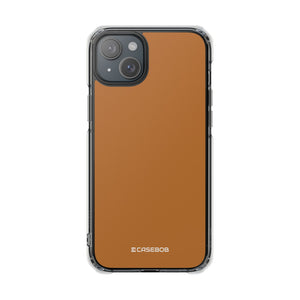 Copper Color | Phone Case for iPhone (Clear Impact Case - Magnetic)