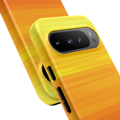 Sunlit Horizon Gradient Google Pixel 9 - Tough Phone Case