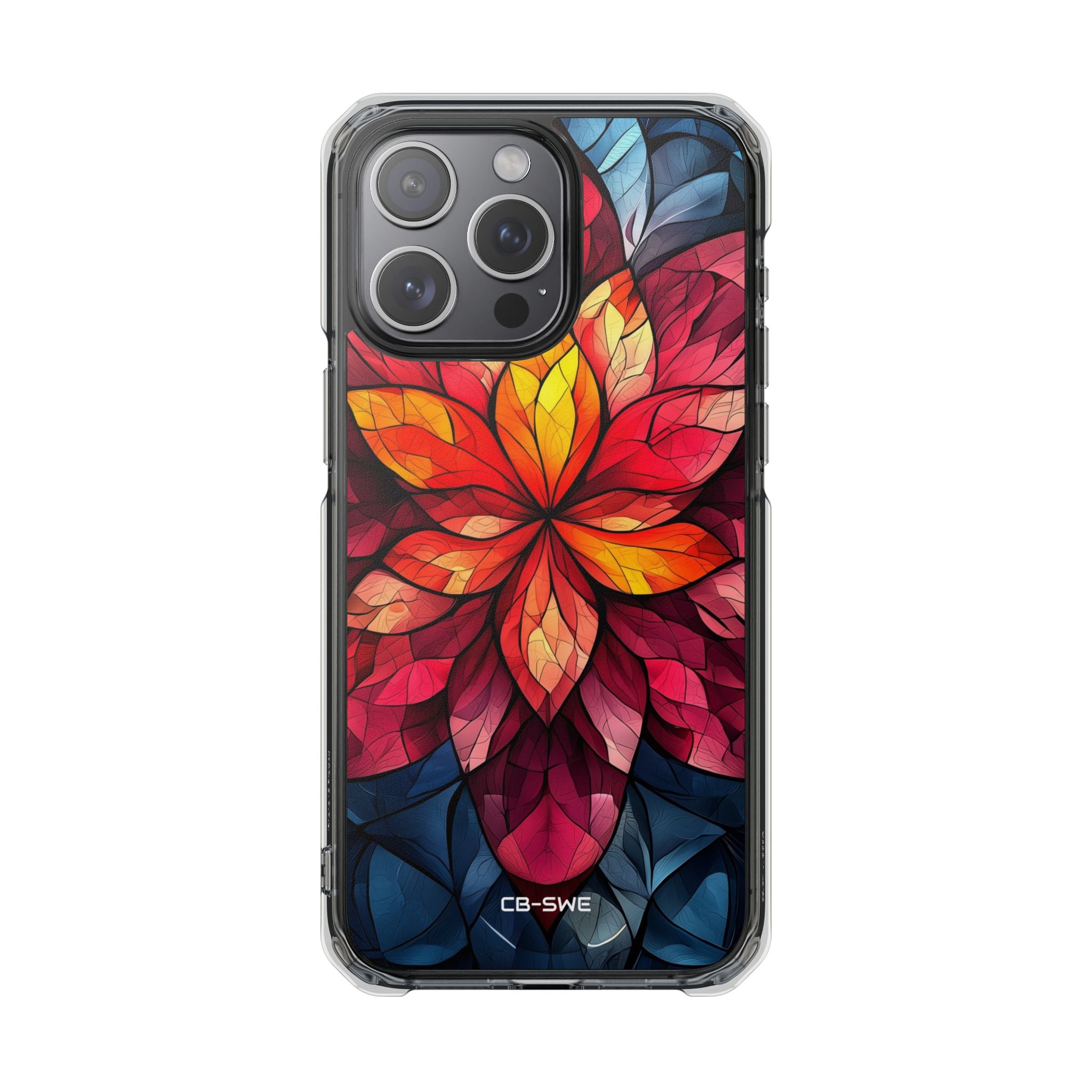 Flame Blossoms Glow iPhone Case - Impact