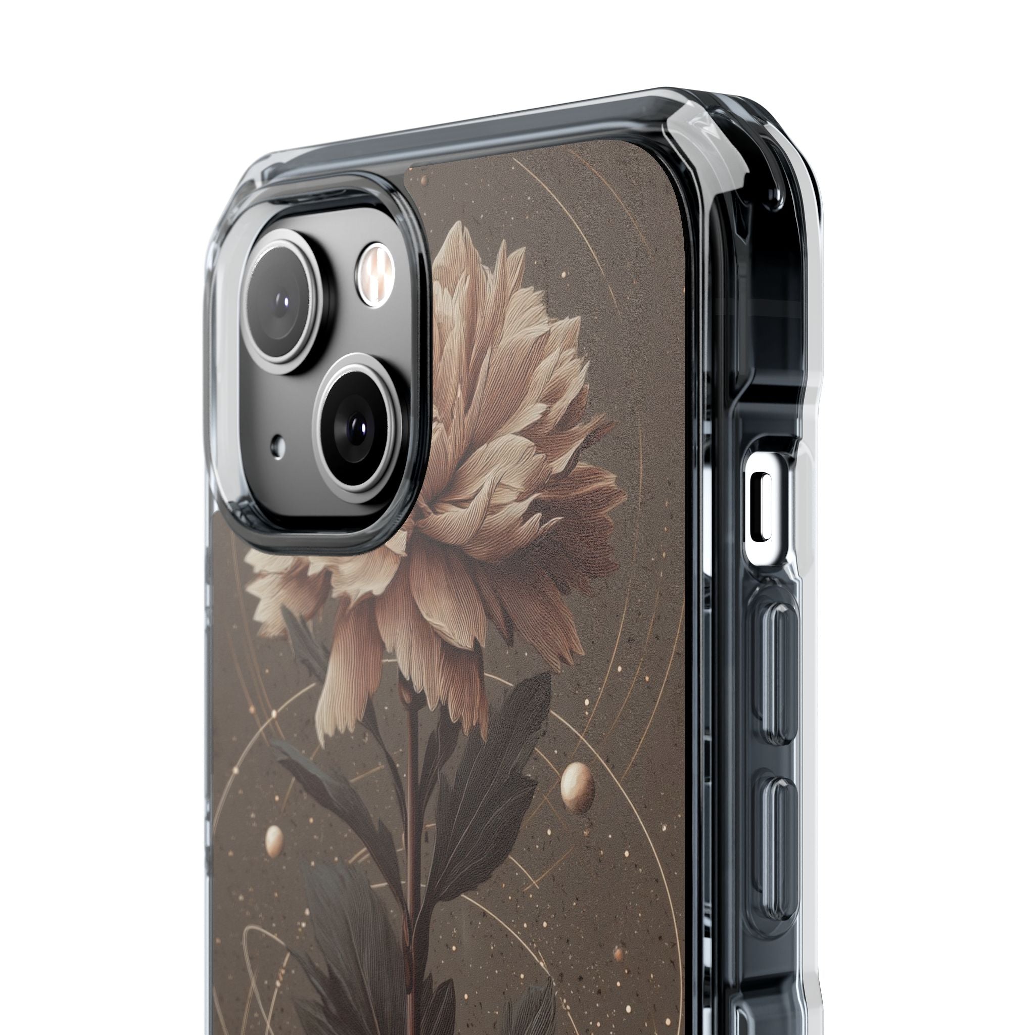 Celestial Flower Embrace iPhone Case - Impact