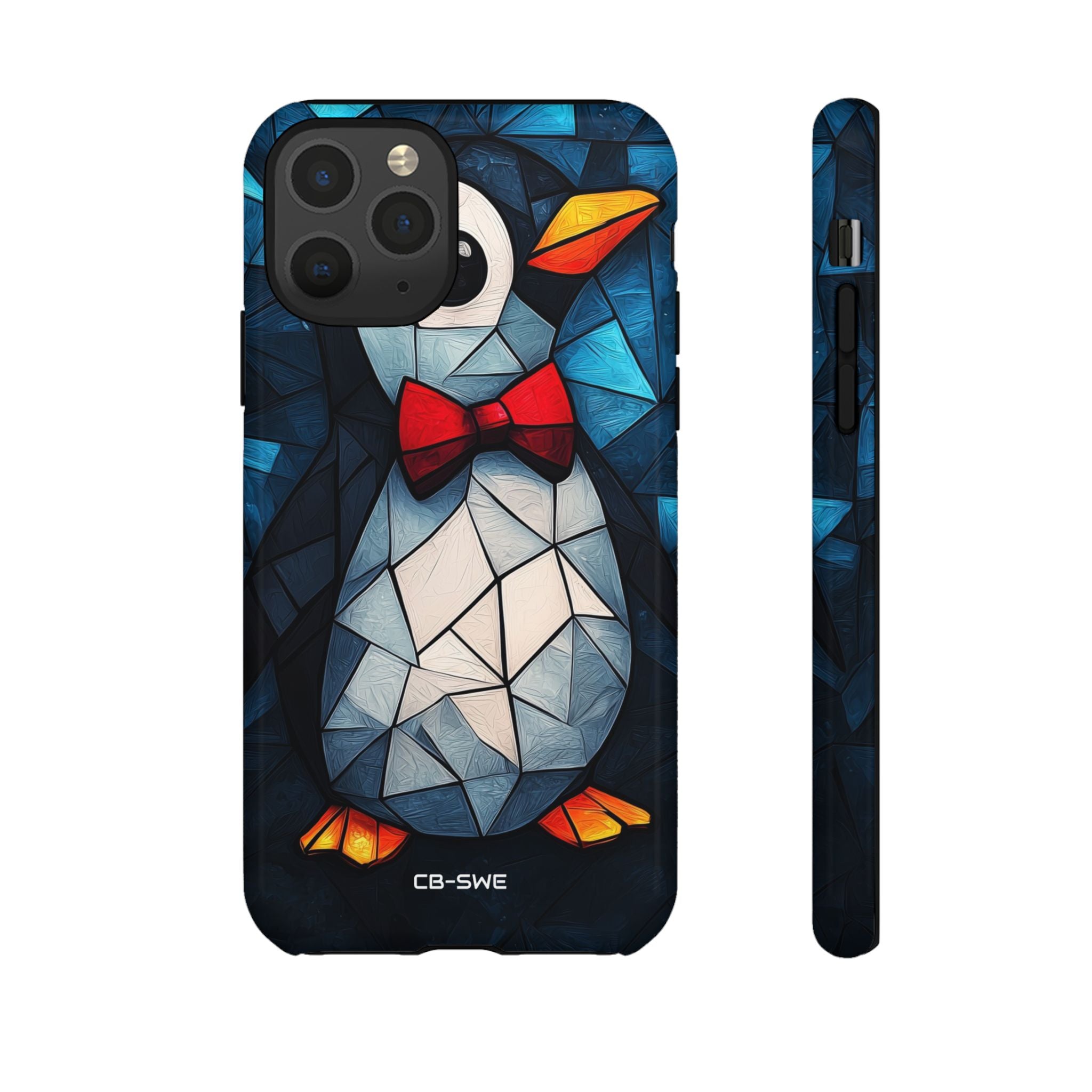 Penguin Wears Bow Tie - iPhone Case