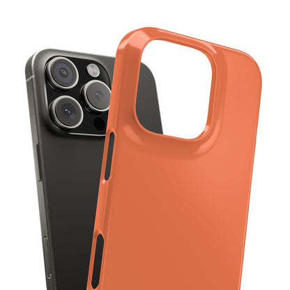 Coral iPhone 16 - Slim Phone Case