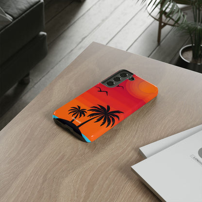 Summer Sunset Silhouettes - Samsung Case