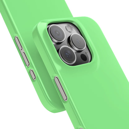 Mint Green - Slim iPhone 16 Phone Case