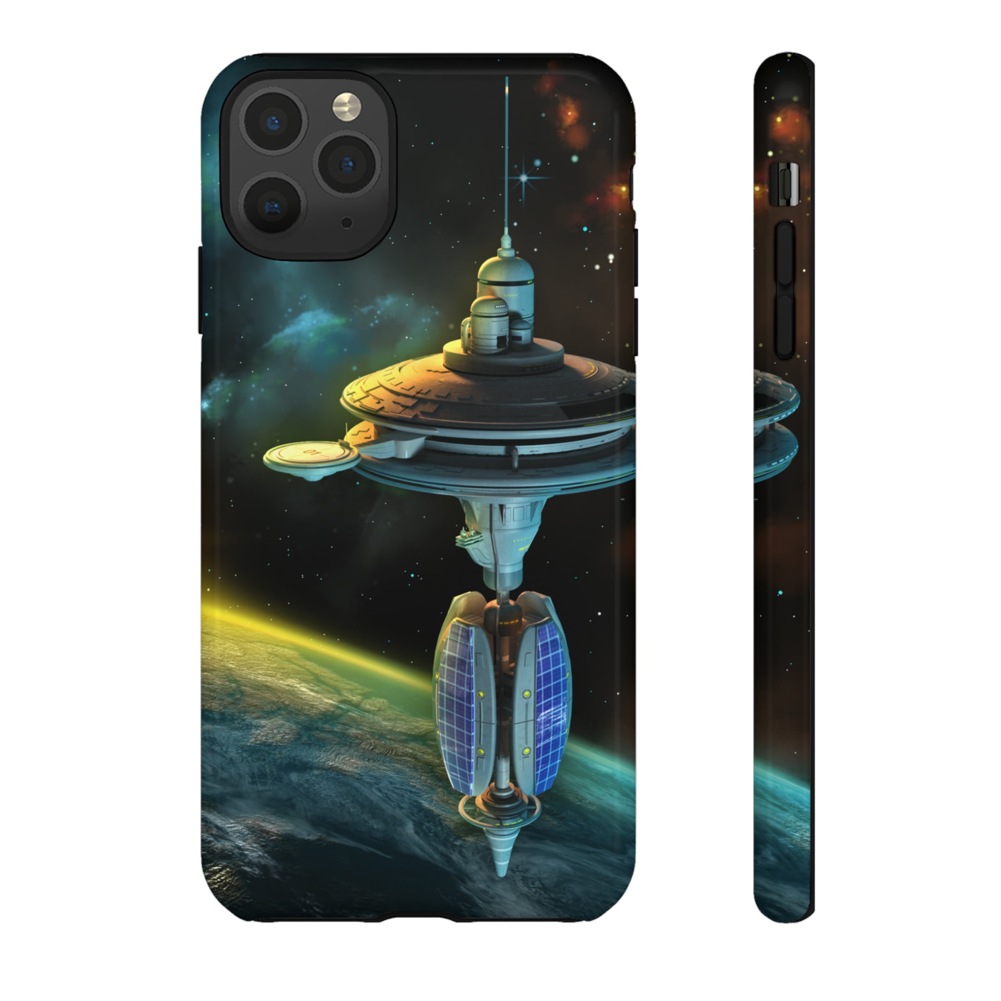 Station in Gorgeous Space - Protective Phone Case