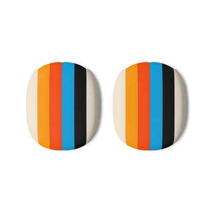 Sateenkaariraitoja beige - AirPod Max -suojakotelo