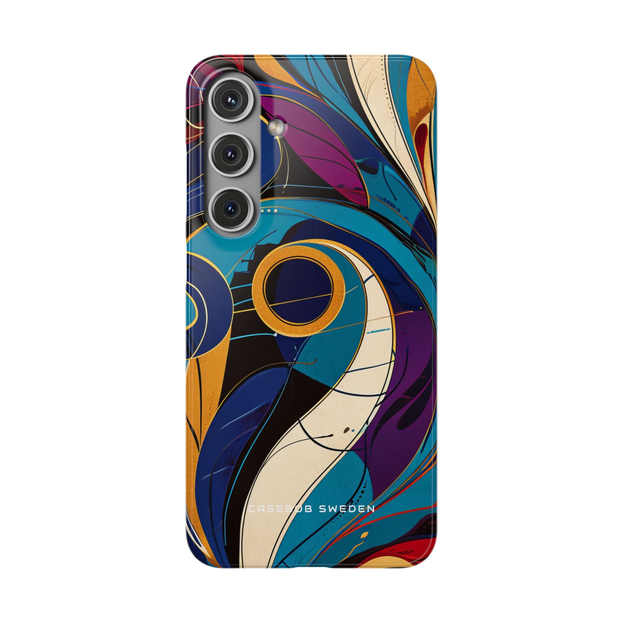 Vintage Vortex Harmony Samsung S24 - Slim Phone Case