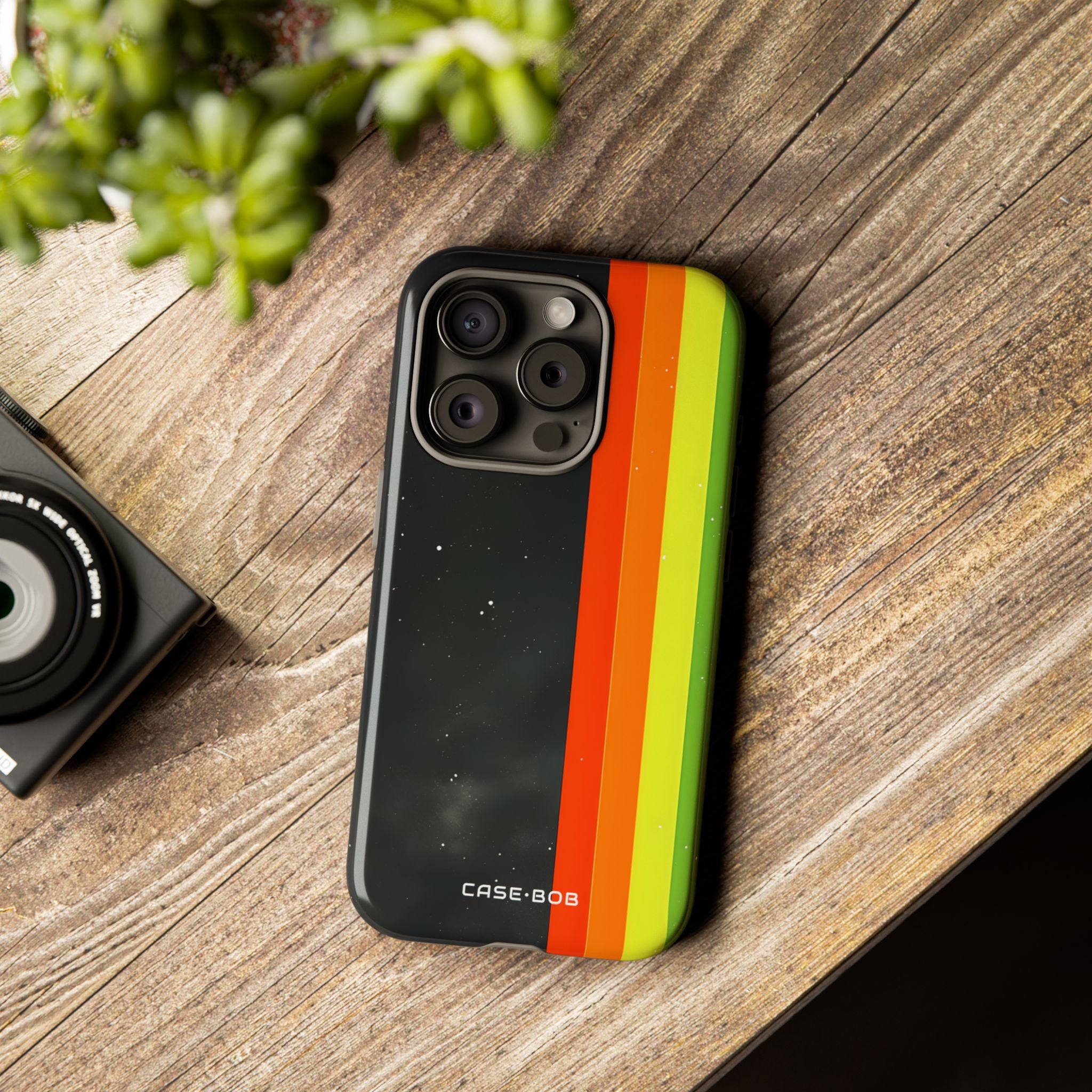 Celestial Stripes iPhone 15 Pro Case - Tough