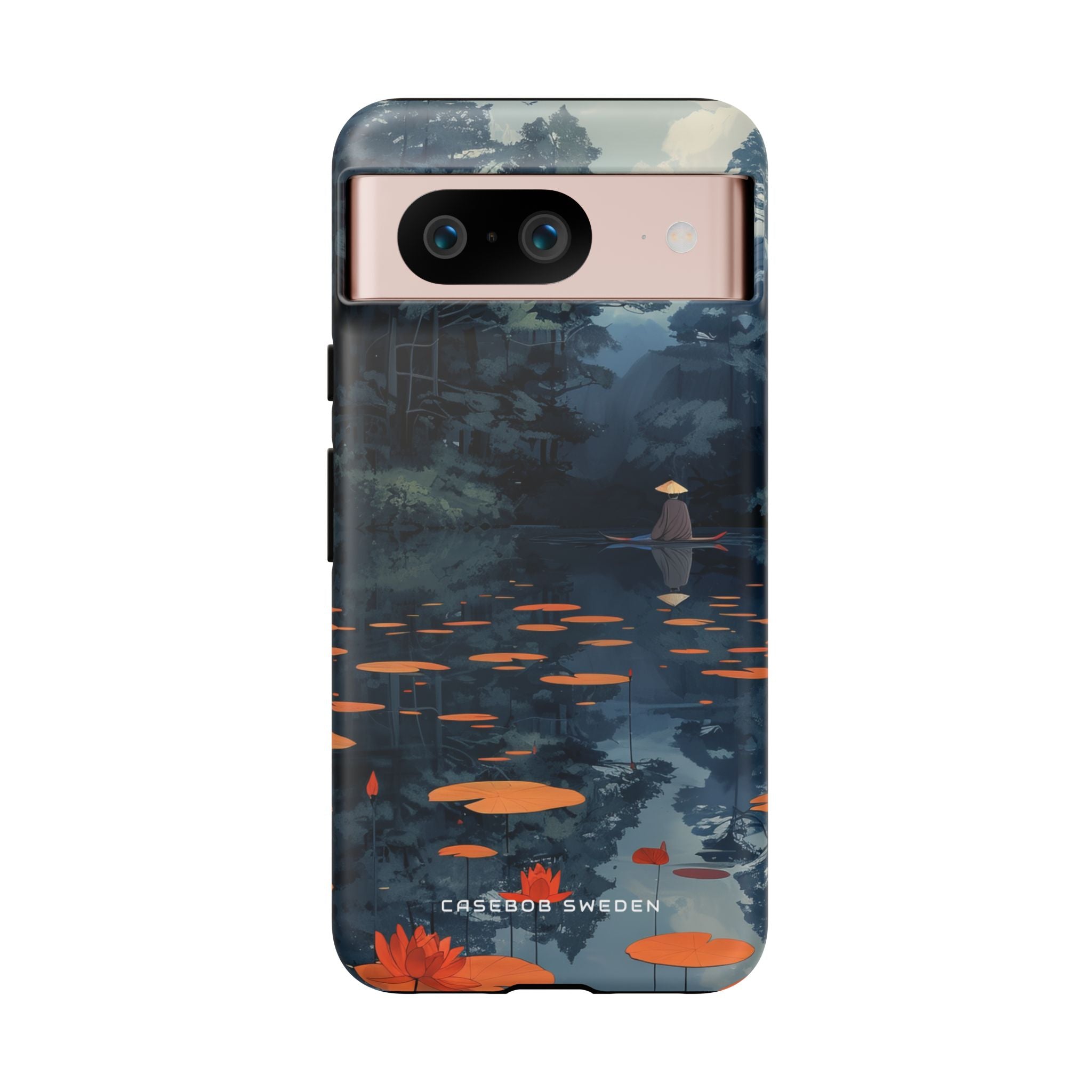 Tranquil Lotus Reflections Google Pixel 8 - Tough Phone Case