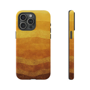 Sunset Gleam: Radiant Gradient - Protective Phone Case