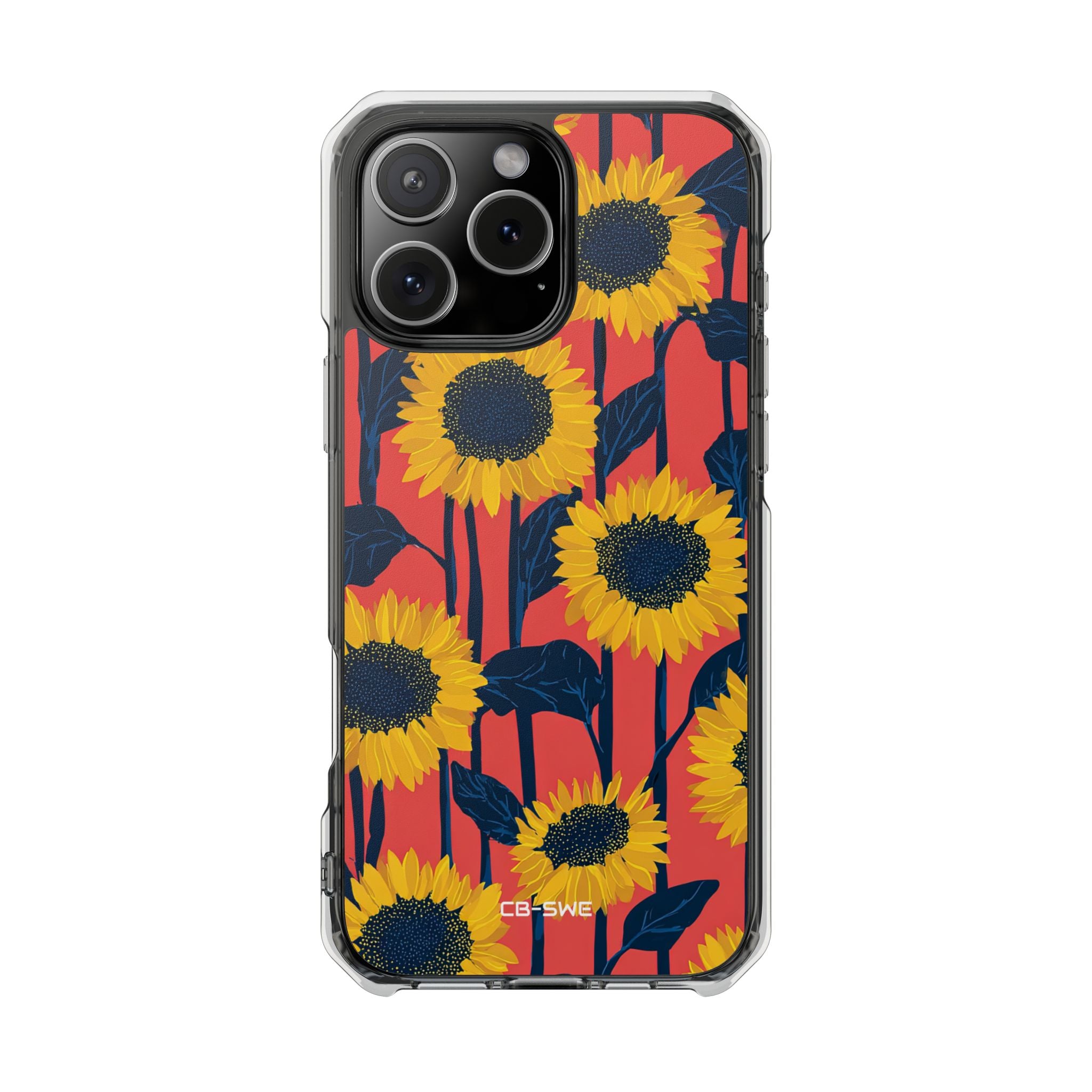 Vibrant Sunflower Rhythm iPhone Case - Impact