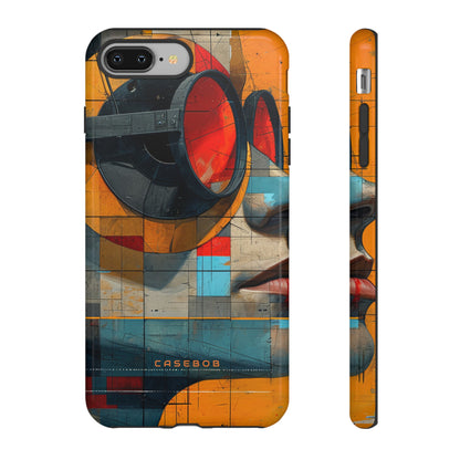 Cartoon Geometry Fusion - Protective Phone Case